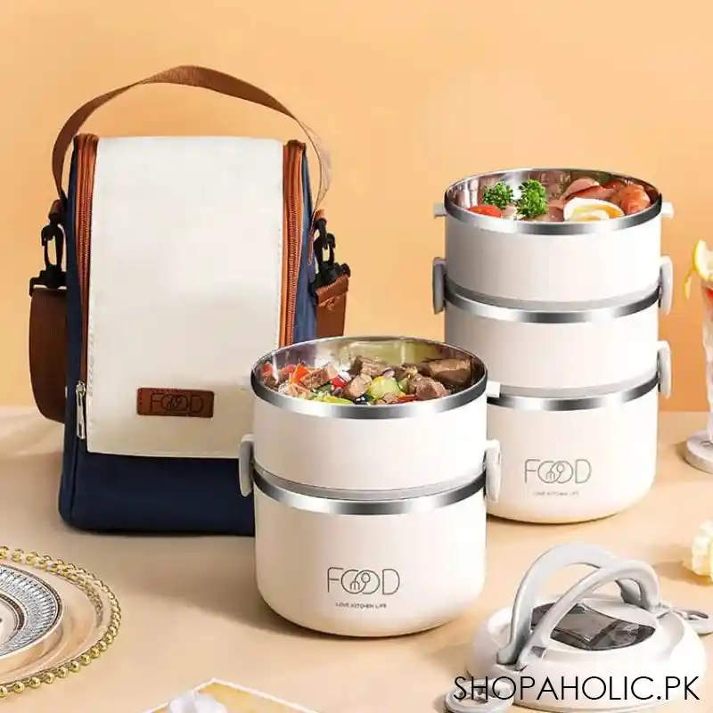 warm lunch box with bag main image