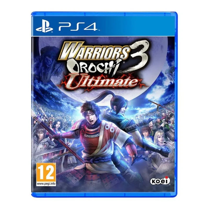 warriors orochi ultimate 3   playstation 4 (ps4) main image