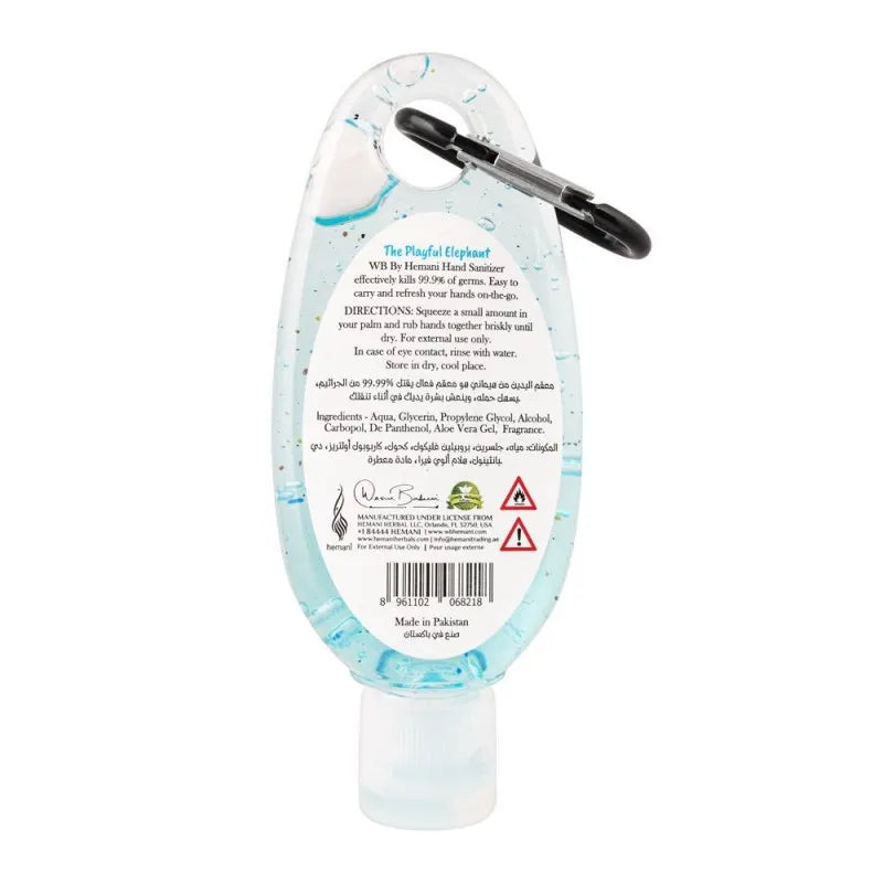 wasim badami ellie the playful elephant kids hand sanitizer, 65ml image2