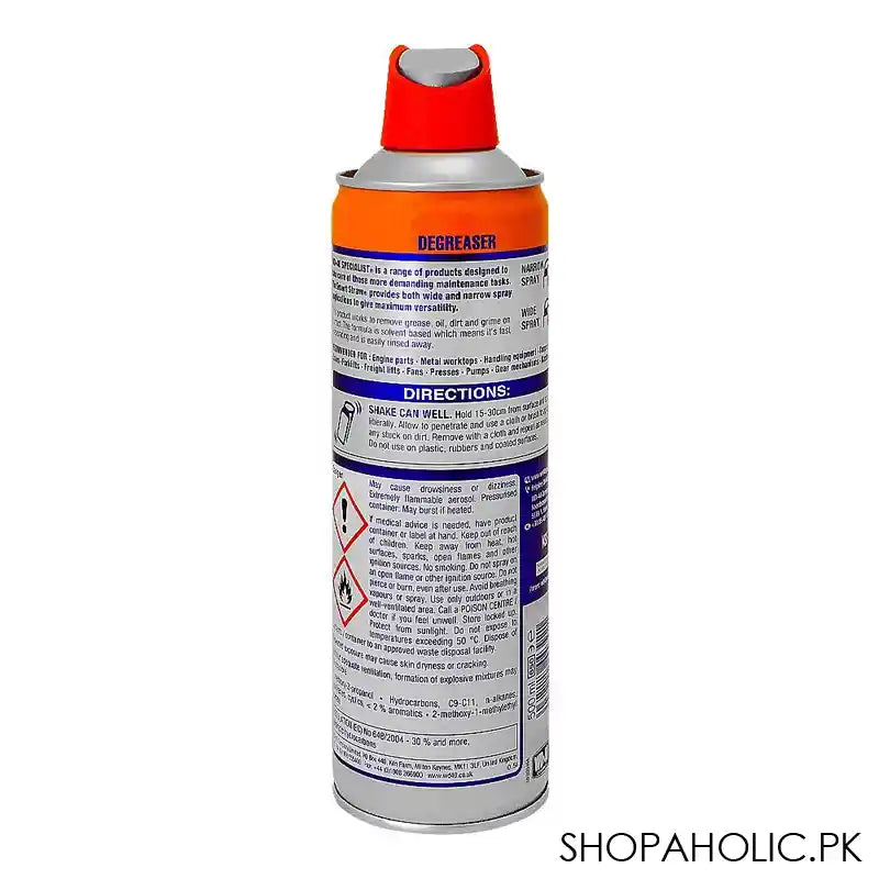 WD-40 Specialist Fast Acting Degreaser, 500ml - Image 3