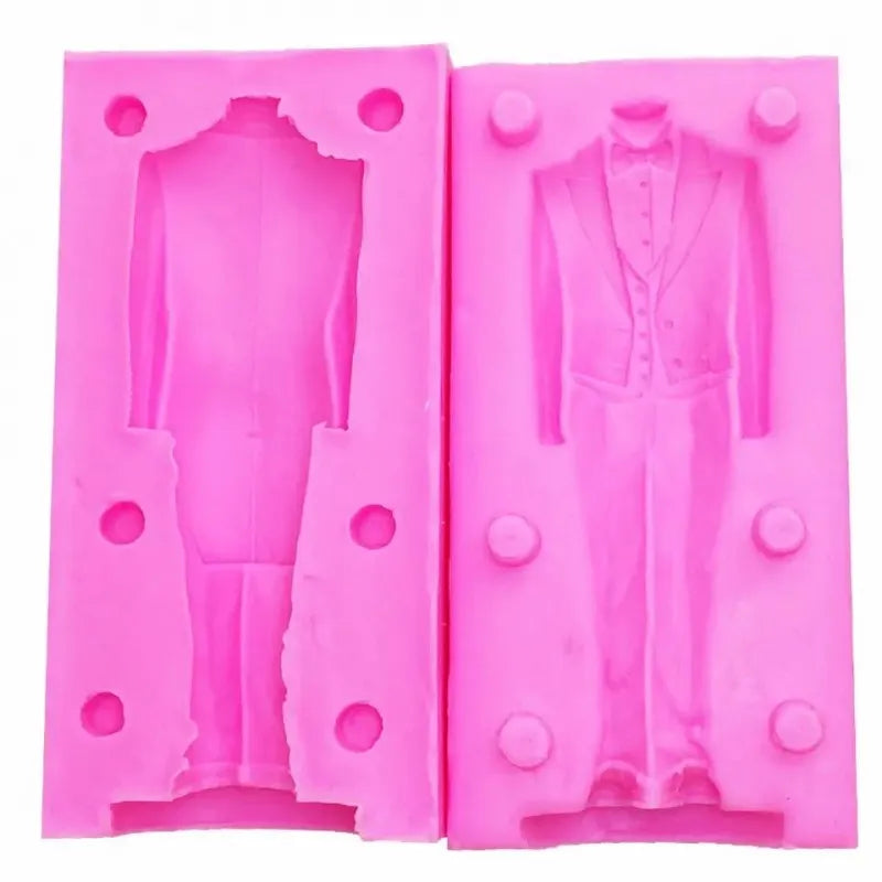 wedding suit 3d body clay candle image3