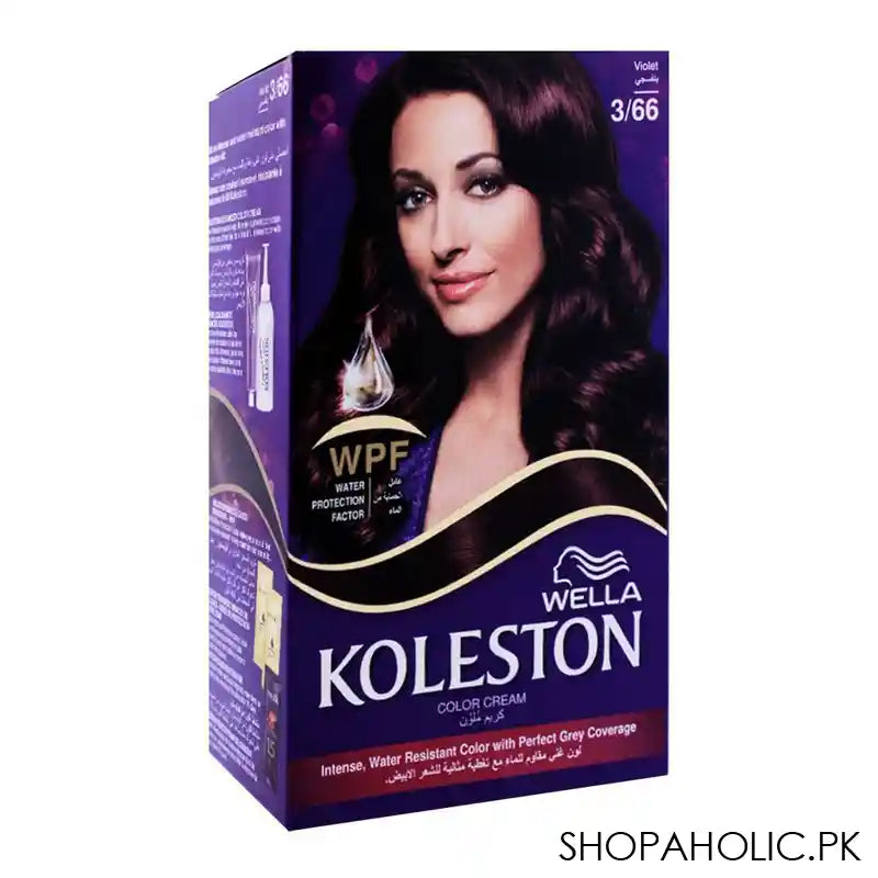 Wella Koleston Color Cream Kit, 3/66 Violet - Main Image