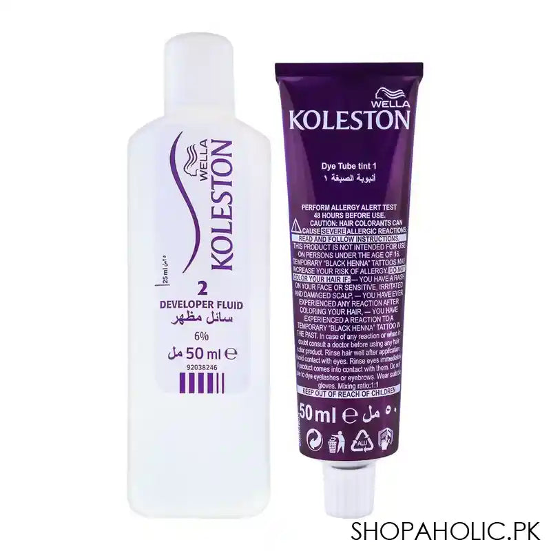 Wella Koleston Hair Color Creme, 302/0, Black - Image 5