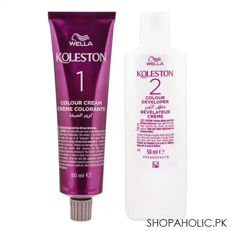 wella koleston intense hair colour, 305/1, light ash brown main image