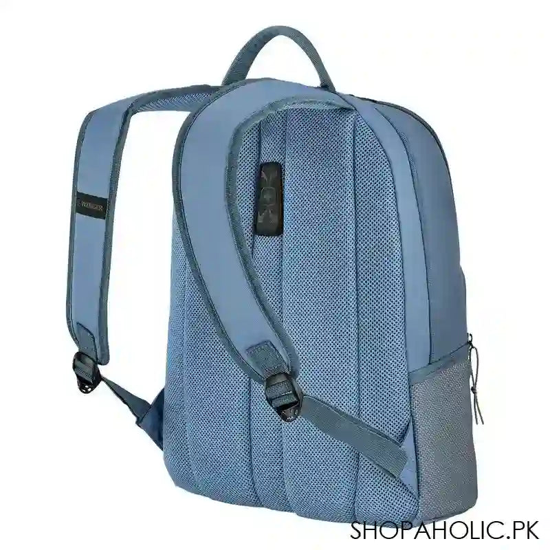 Wenger 15.6" Trayl Laptop Backpack With Tablet Pocket, Blue, 653184 - Image 6