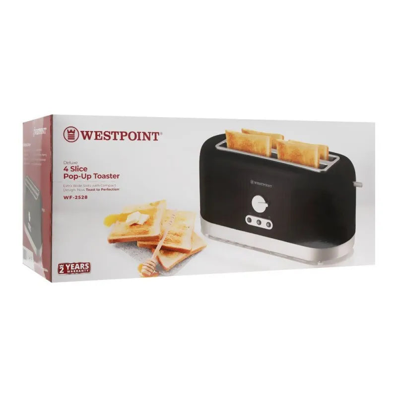 west point 4 slice pop up toaster, wf 2528 image2