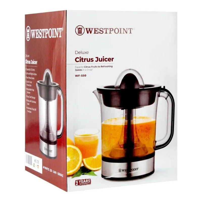 west point deluxe citrus juicer, 1.5l, wf 550 image2