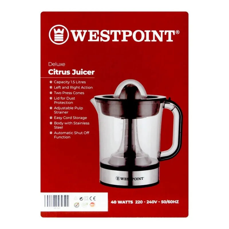 west point deluxe citrus juicer, 1.5l, wf 550 image3