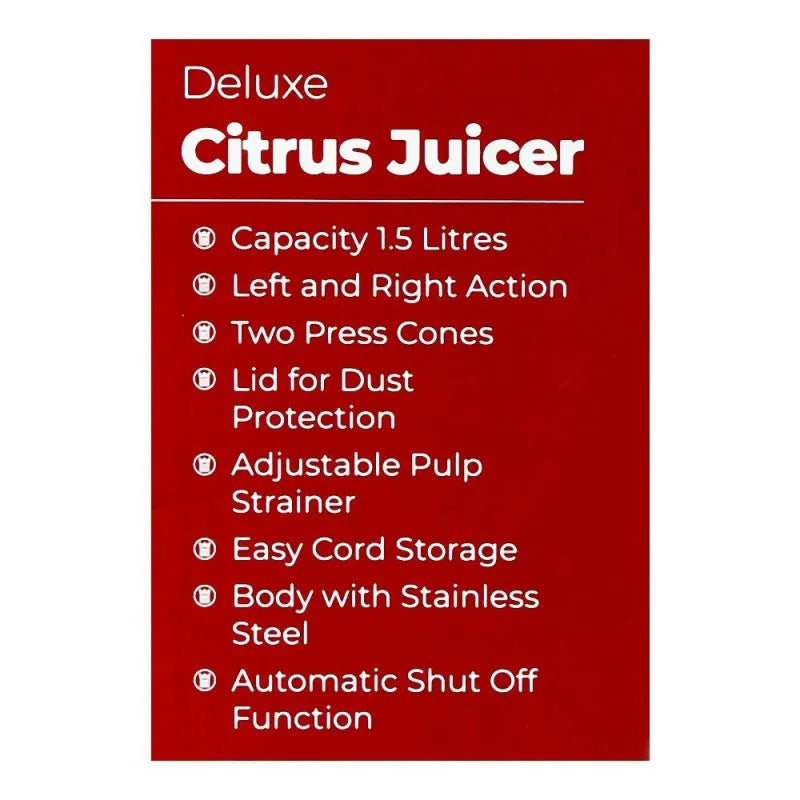 west point deluxe citrus juicer, 1.5l, wf 550 image4