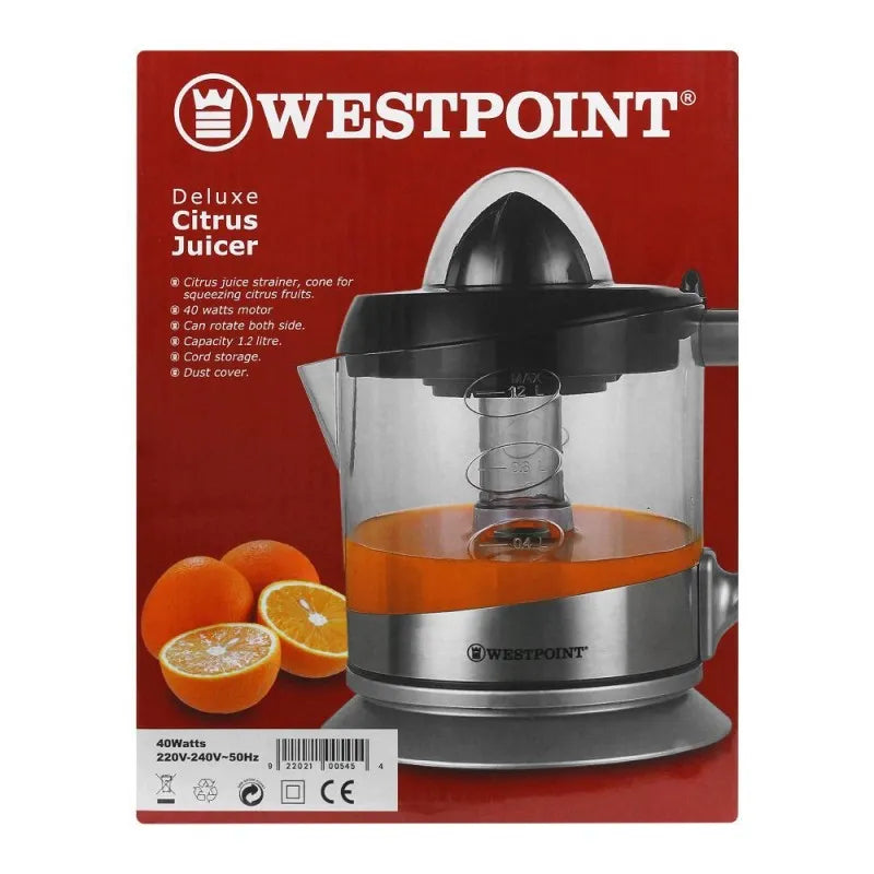 west point deluxe citrus juicer, 40w, 1.2l, wf 545 image3