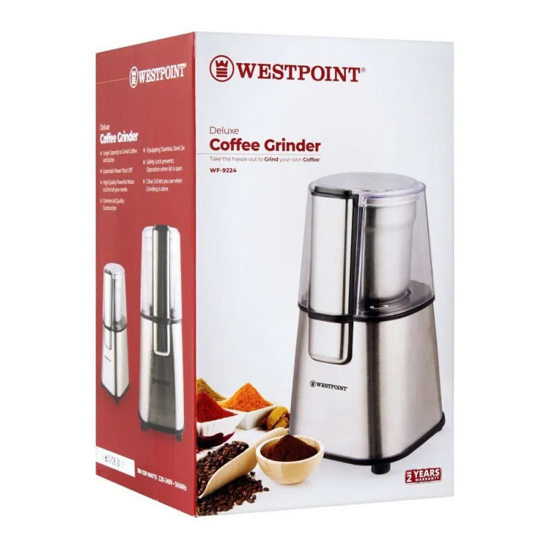 west point deluxe coffee grinder, wf 9224 image2