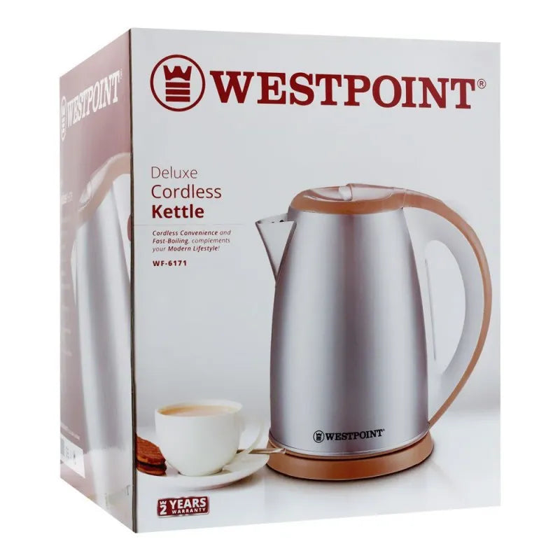 west point deluxe cordless kettle, 1.8l, 1850w, wf 6171 image2