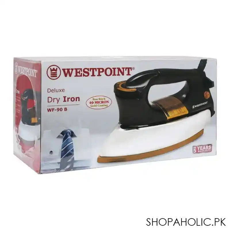 west point deluxe dry iron, 1000w, wf 90 b image2