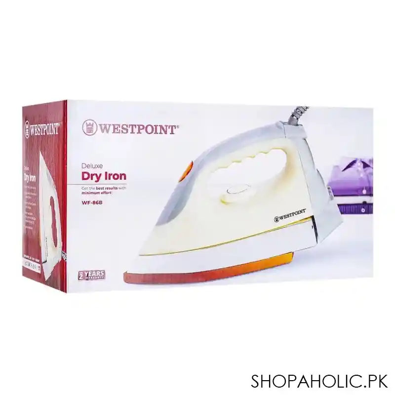 west point deluxe dry iron wf 86 b, 1200w image2