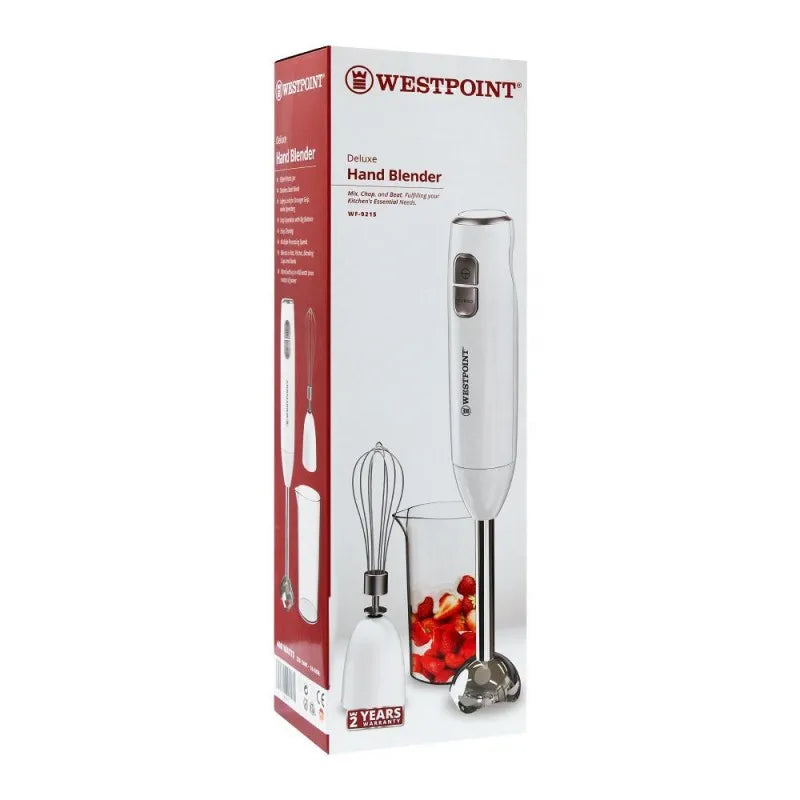 west point deluxe hand blender, multi speed, 400w, wf 9215 image2