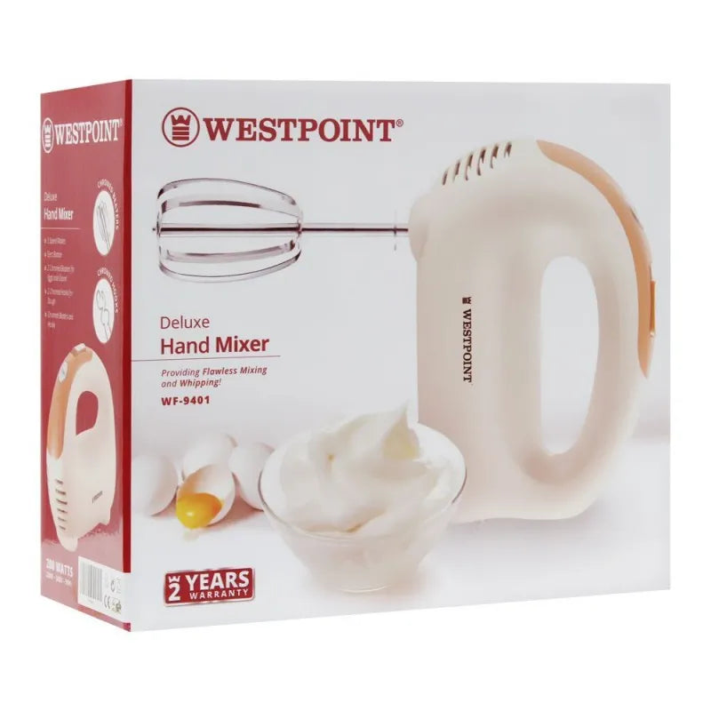 west point deluxe hand mixer, 3 speed, 200w, wf 9401 image2