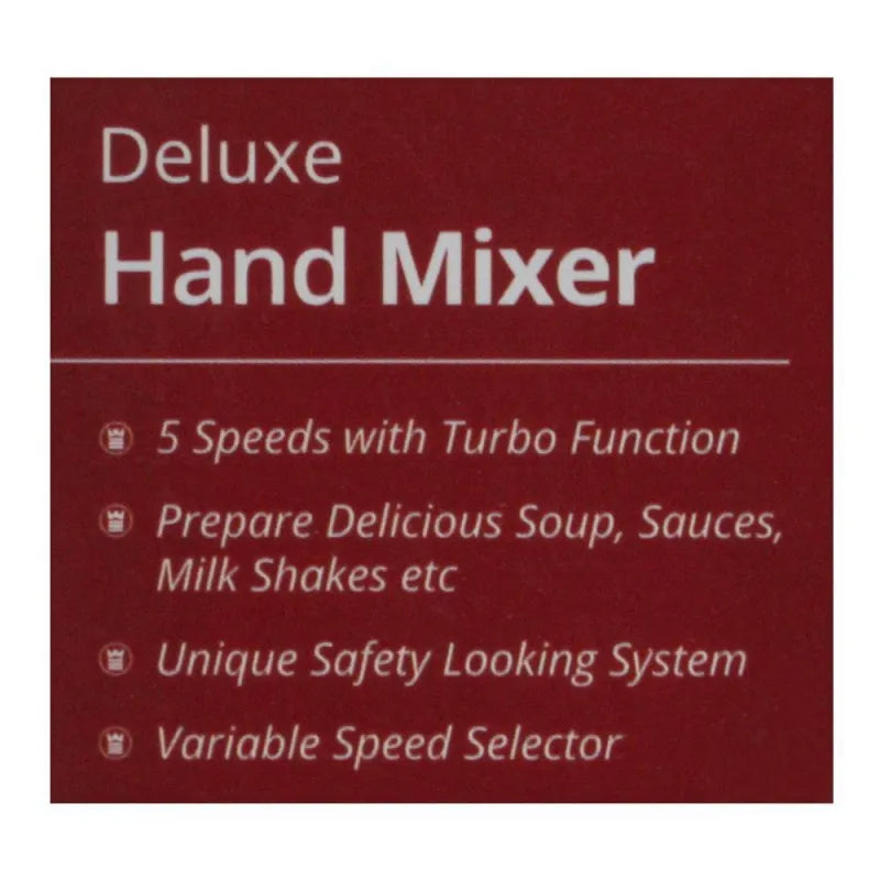 west point deluxe hand mixer, 5 speed, 200w, wf 9301 image4