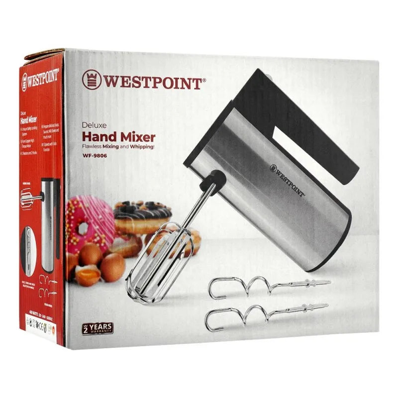 west point deluxe hand mixer, wf 9806 image2