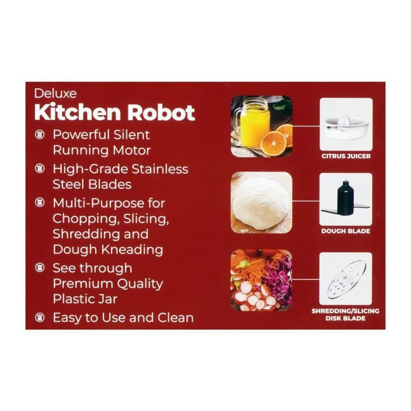 west point deluxe kitchen robot, 500w, 220v 240v, wf 497c image2