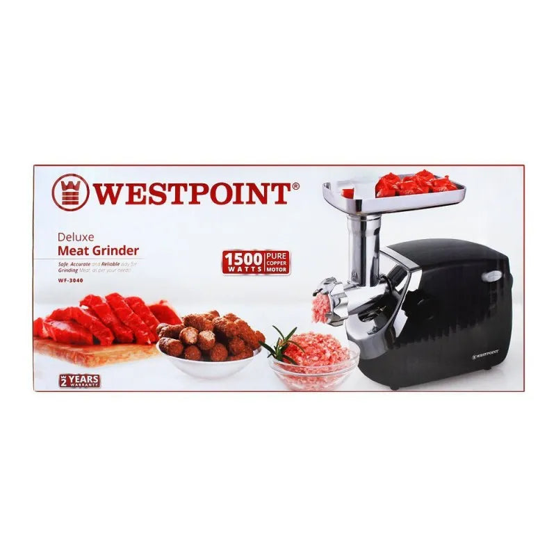 west point deluxe meat grinder, 1500w, wf 3040 image2