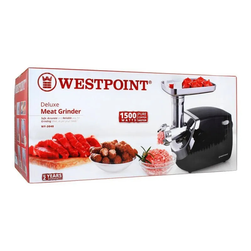 west point deluxe meat grinder, 1500w, wf 3040 image3