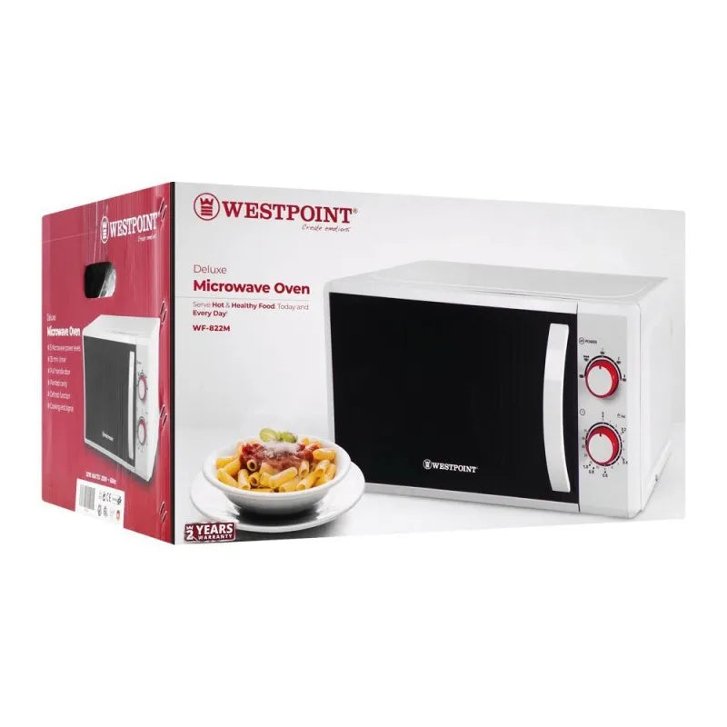 west point deluxe microwave oven, 20 liters, wf 822 main image