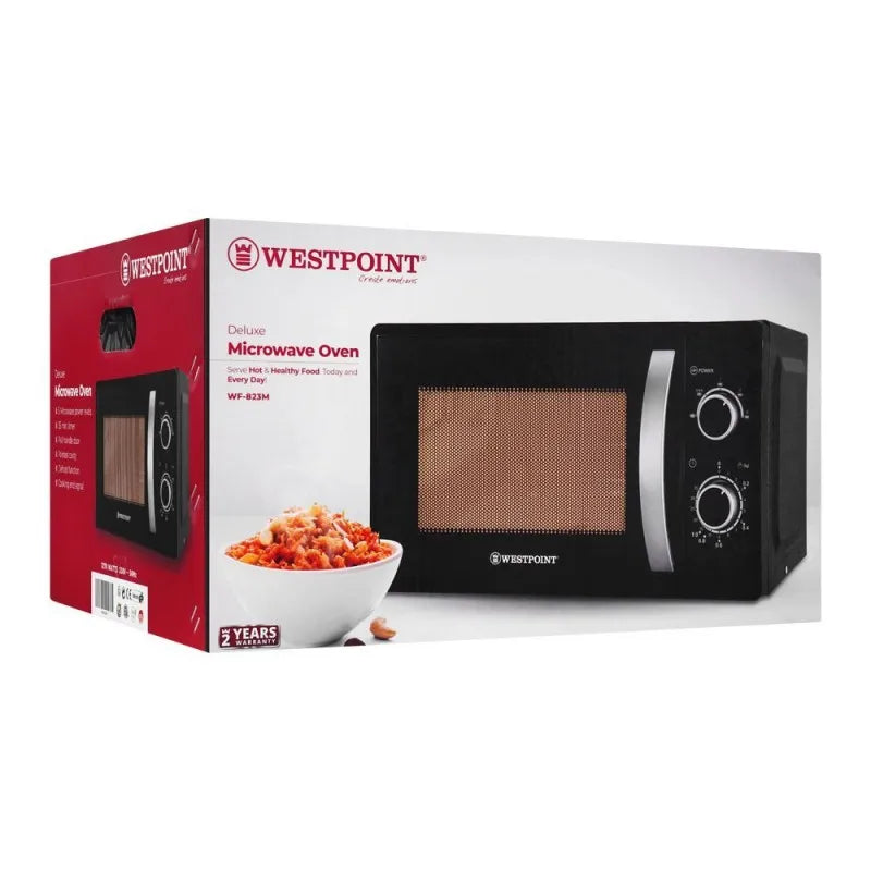 west point deluxe microwave oven, 20 liters, wf 823 image2