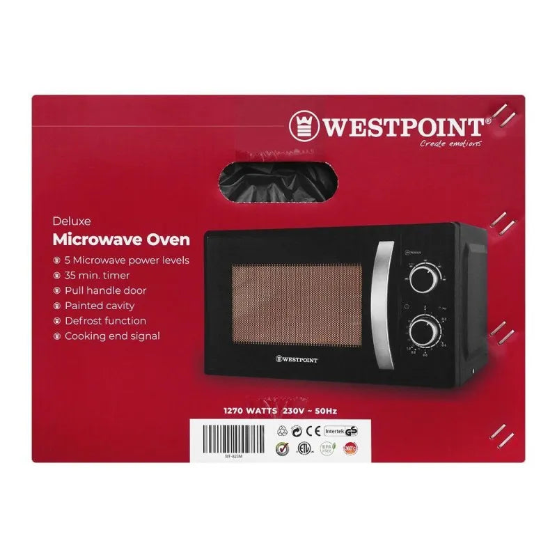 west point deluxe microwave oven, 20 liters, wf 823 image4