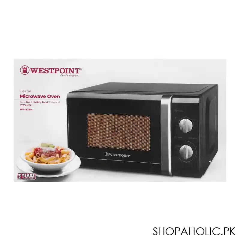 West Point Deluxe Microwave Oven, 20 Liters, WF-825 - Image 4