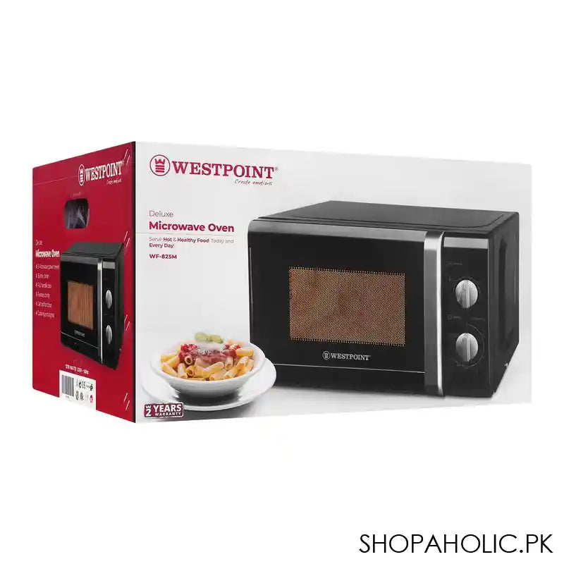 West Point Deluxe Microwave Oven, 20 Liters, WF-825 - Image 2