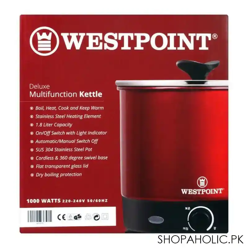 west point deluxe multi function kettle, wf 6175 image3