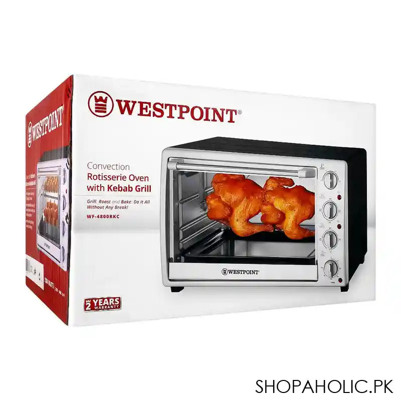 West Point Deluxe Oven Toaster, WF-4800 - Image 2