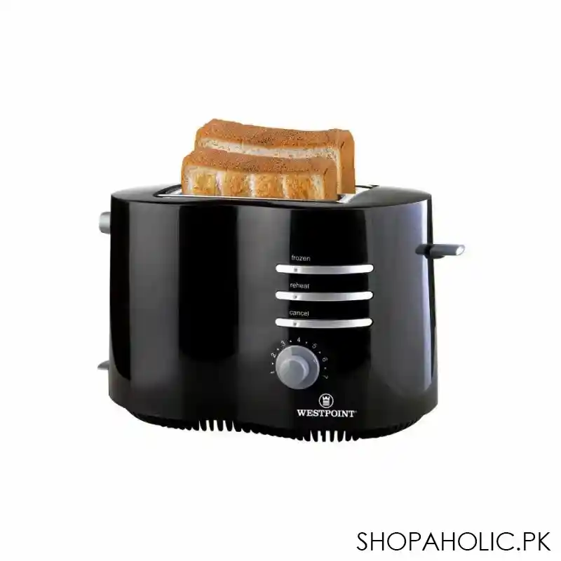 west point deluxe pop up toaster, 860w, wf 2542 main image