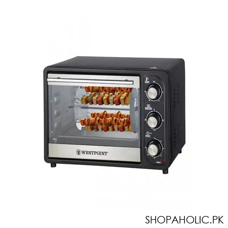 West Point Deluxe Rotisserie Oven With Kebab Grill, 24 Liters, 1380W, WF-2310RK - Main Image