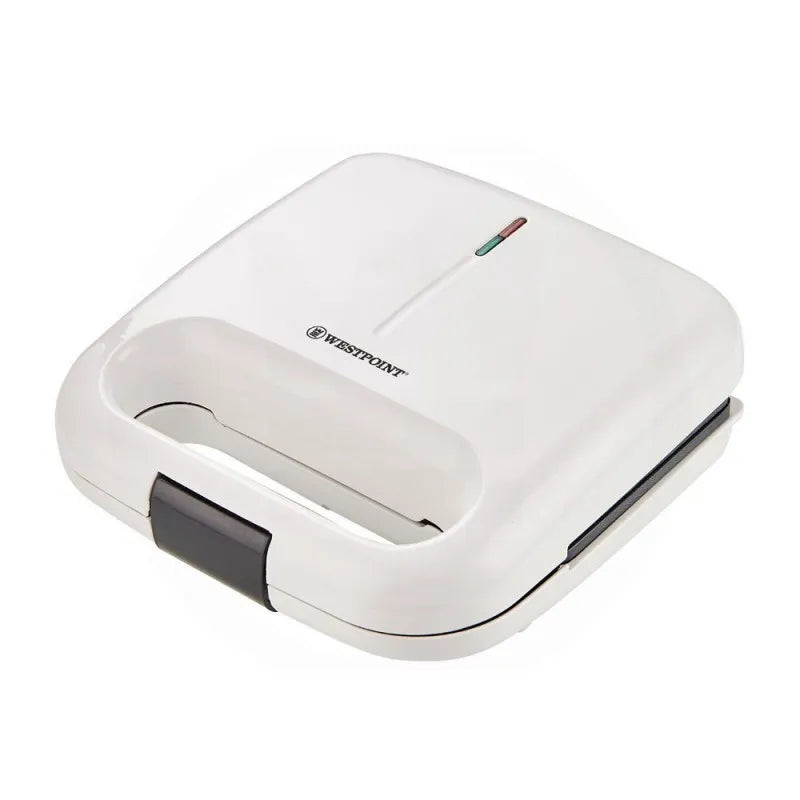 west point deluxe sandwich toaster, white, wf 671 main image