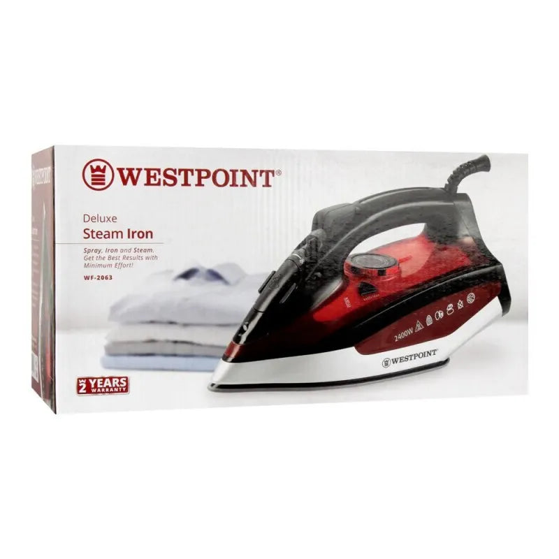 west point deluxe steam iron, 2000w, wf 2063 image2