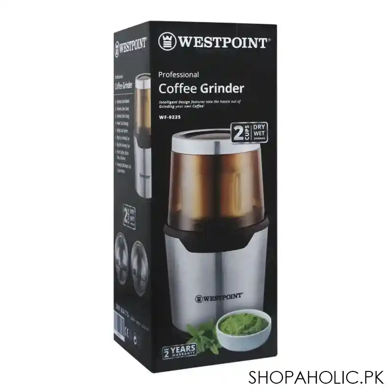 west point professional coffee grinder, wf 9225 image2