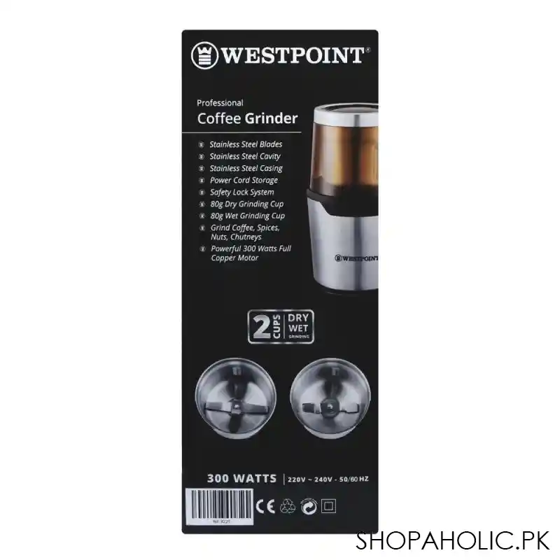 west point professional coffee grinder, wf 9225 image4