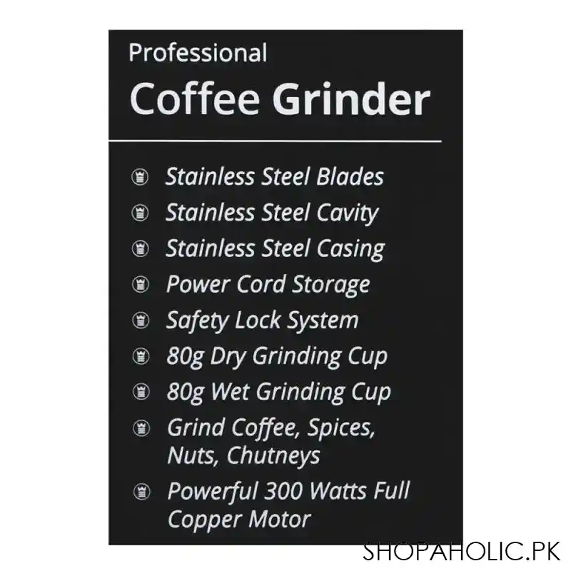 west point professional coffee grinder, wf 9225 image5