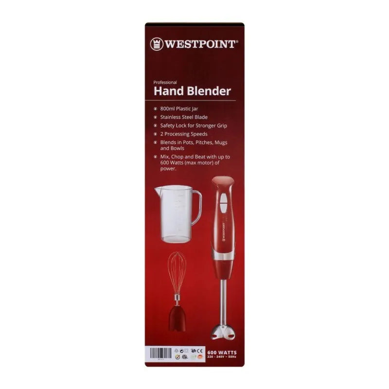 west point professional hand blender, 600w, 2 speed, wf 9715 image4