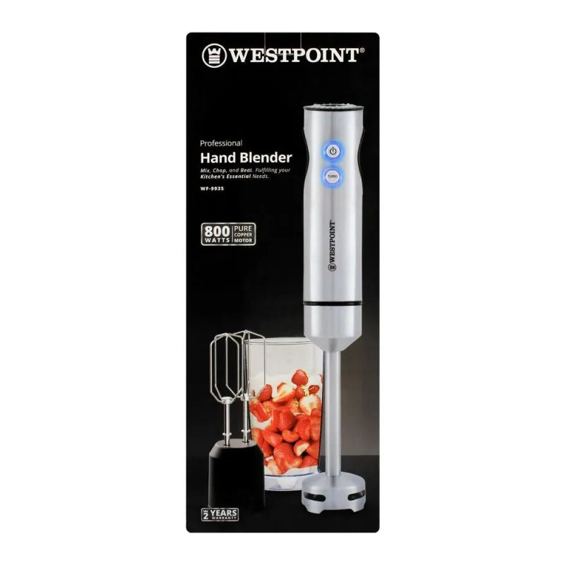 west point professional hand blender, 800w, variable speed, wf 9935 image4