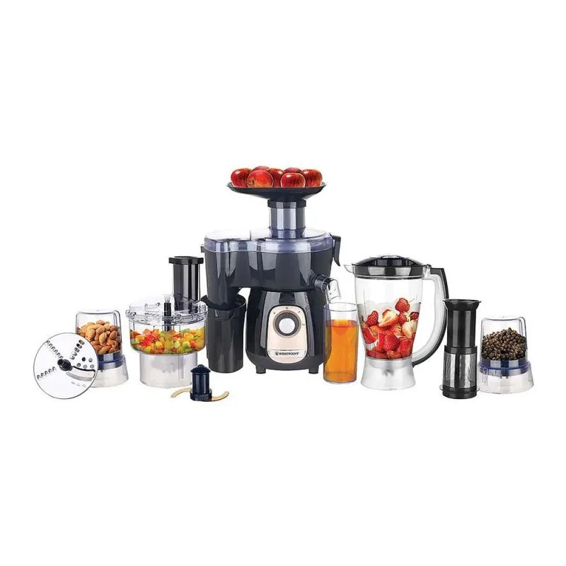 west point professional kitchen chef food processor, black, 450w, wf 7805 main image