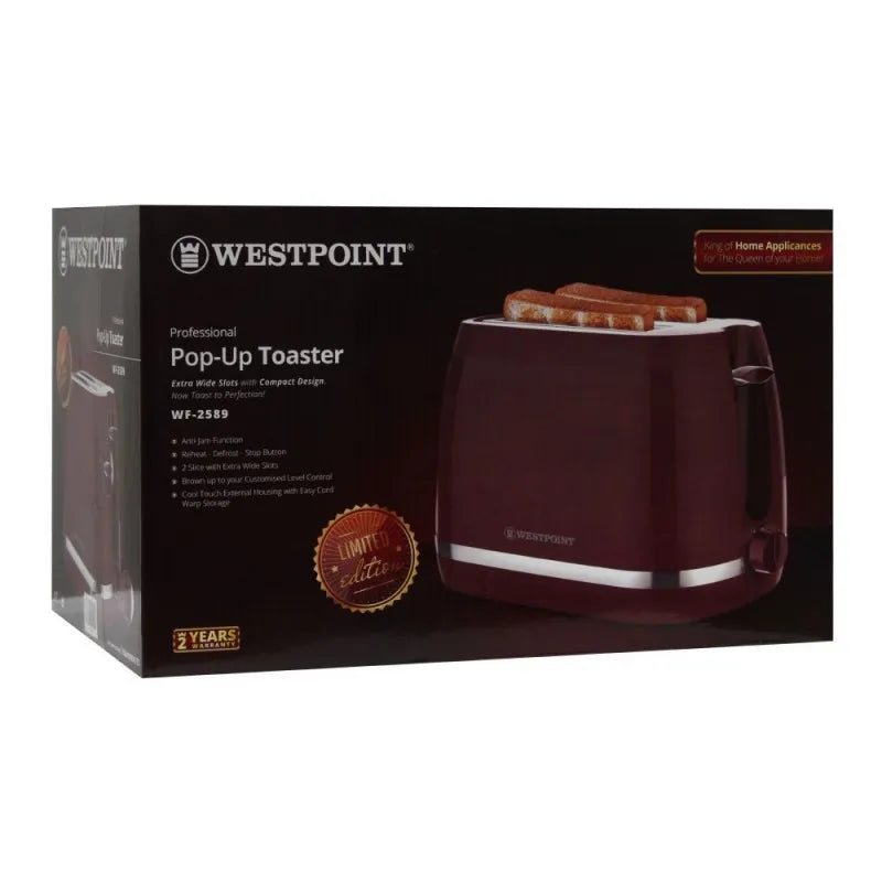 west point professional pop up toaster, wf 2589 image2