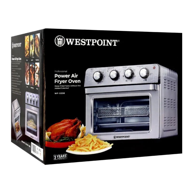 west point professional power air fryer oven, 22l, 1500w, wf 5258 image2