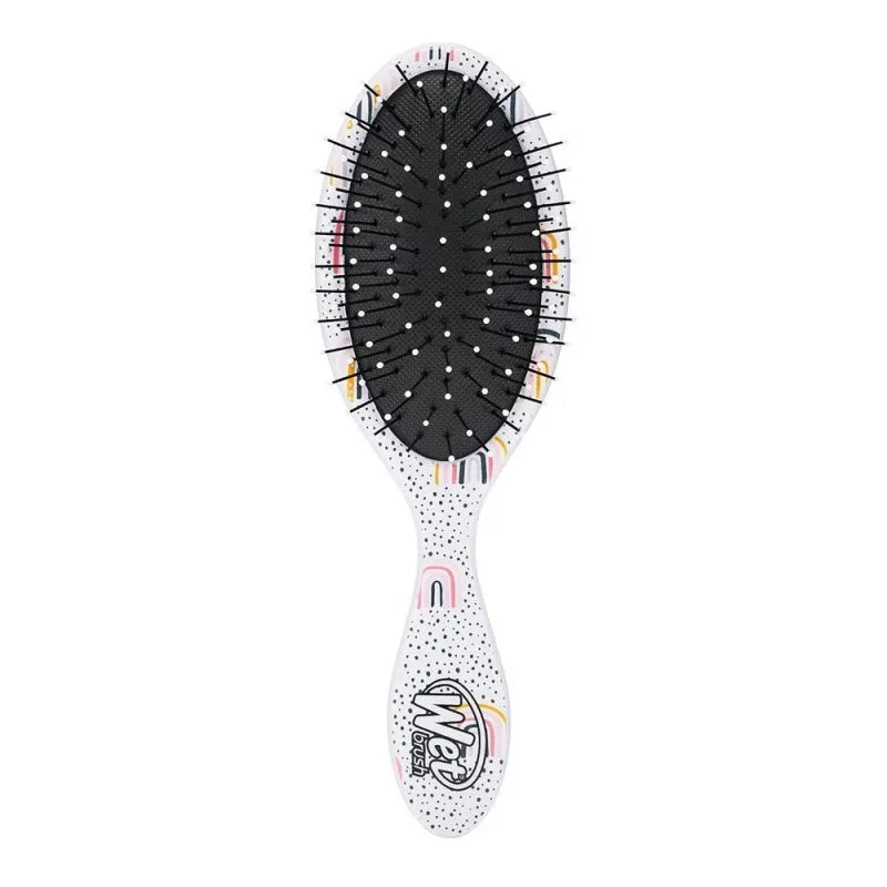 wet brush kids detangler hair brush, rainbow 2022, bwr837unic main image