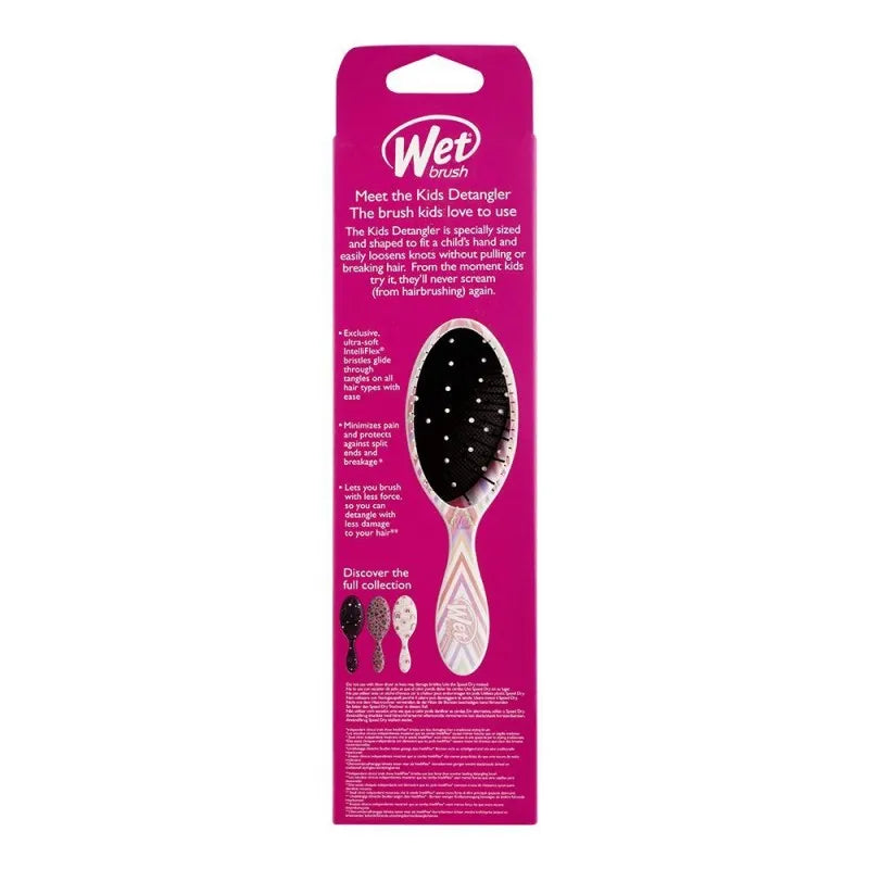 wet brush kids detangler hair brush stripe 2022, bwr837chev image5