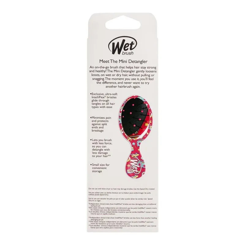 wet brush mini detangler hair brush happy hair radio, bwr832happyyp image5