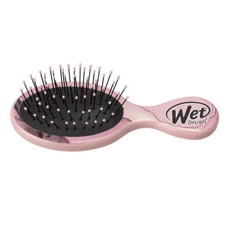 wet brush mini detangler hair brush terrain textures dusty rose, bwr832ttdr image2