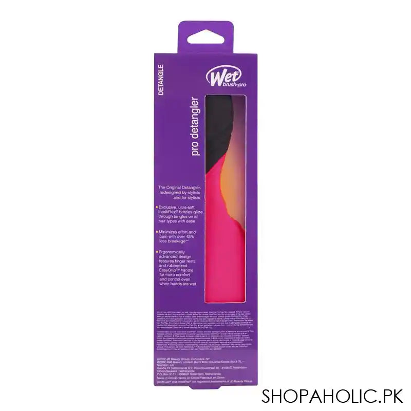 Wet Brush Pro Detangler Hair Brush, Pink, BWP830PROP - Image 2