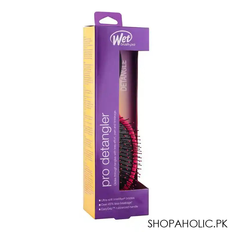 Wet Brush Pro Detangler Hair Brush, Pink, BWP830PROP - Image 3